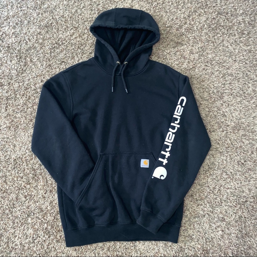 Black carhartt hoodie